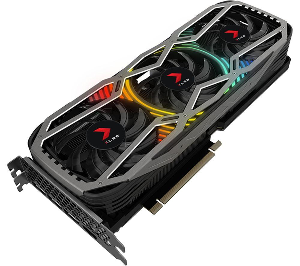 PNY GeForce RTX 3090 24 GB XLR8 Gaming REVEL Edition Graphics Card image number 2 of 4