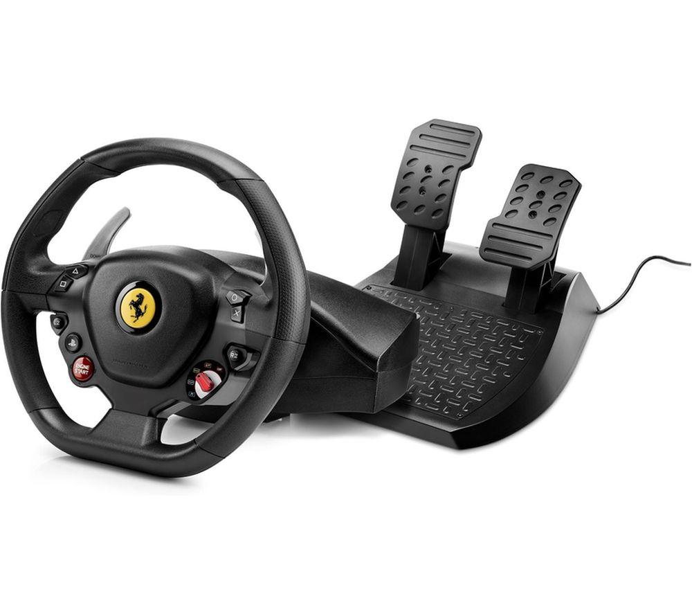 THRUSTMASTER T80 Ferrari 488 GTB Edition Racing Wheel & Pedals