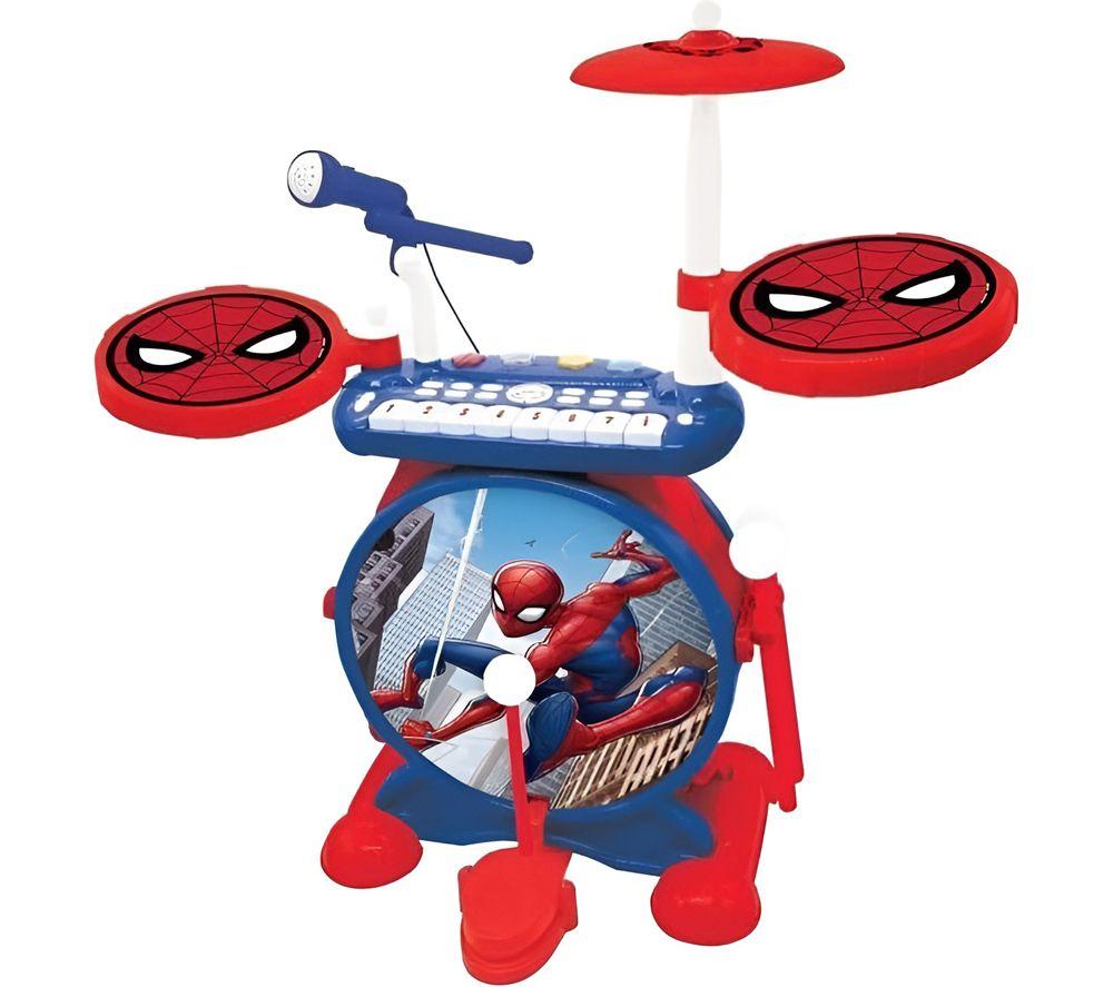 LEXIBOOK Electronic Drums Set with Seat - Spider-Man image number 3 of 5