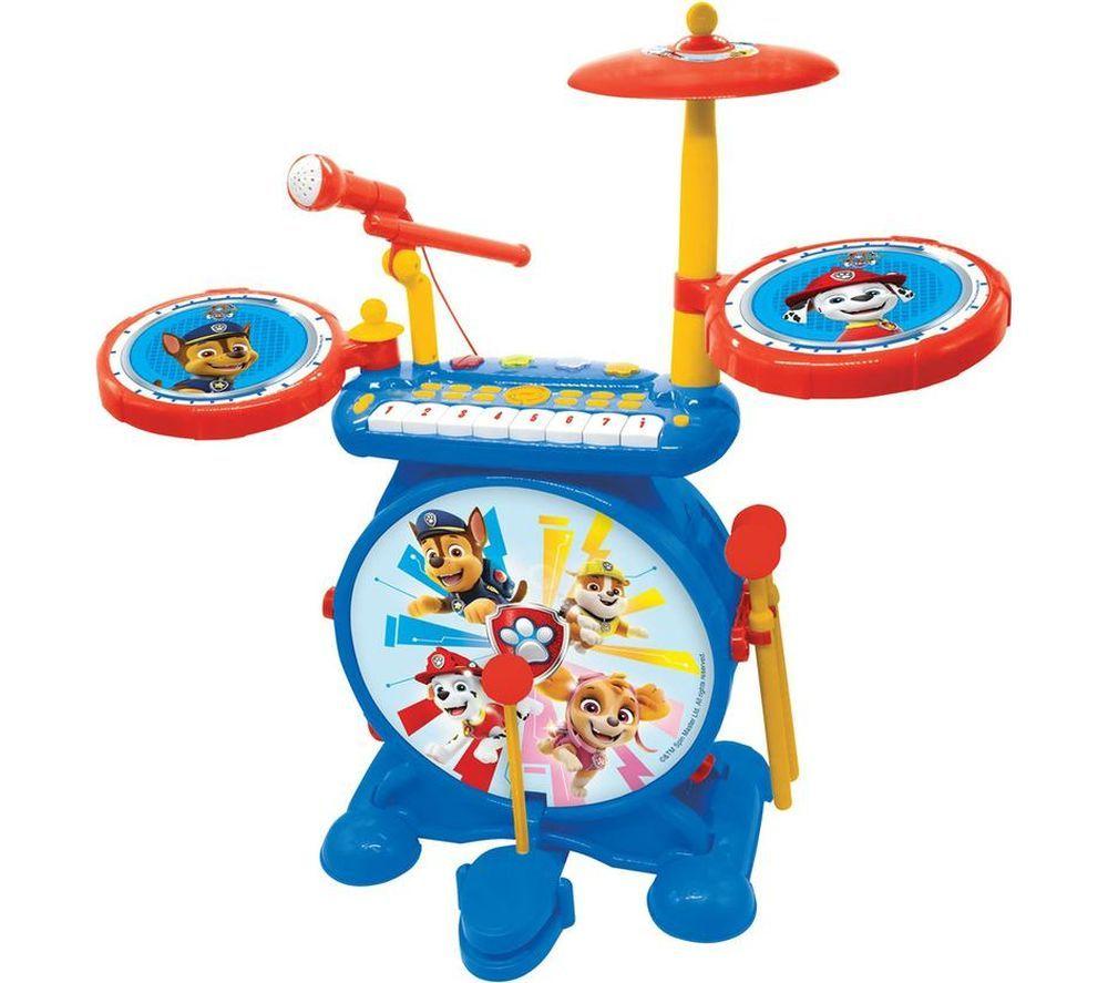 LEXIBOOK Electronic Drums Set with Seat - Paw Patrol image number 2 of 6