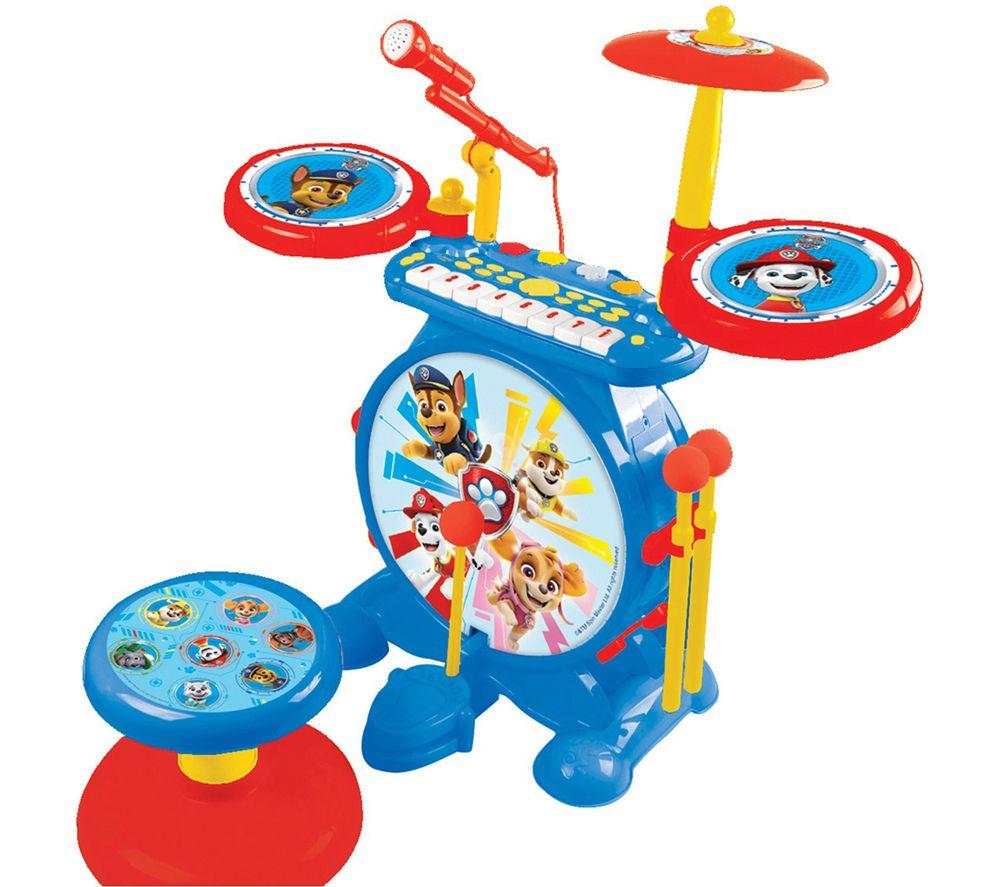 LEXIBOOK Electronic Drums Set with Seat - Paw Patrol image number 4 of 6