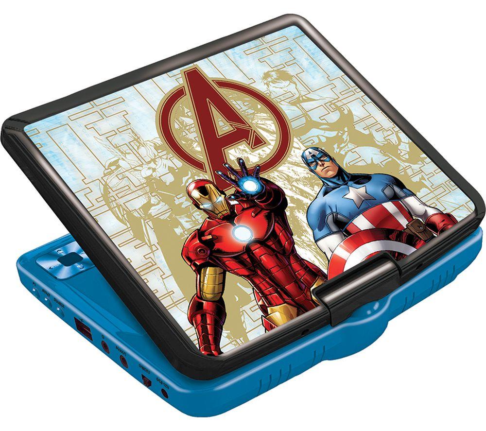 LEXIBOOK DVDP6AV Portable DVD Player - Avengers image number 2 of 5