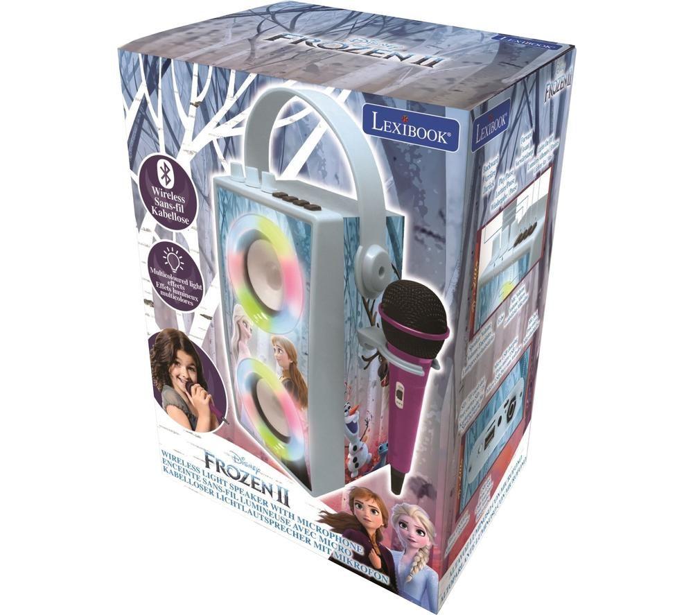 LEXIBOOK BTP180FZZ Bluetooth Karaoke System - Disney Frozen II image number 4 of 6