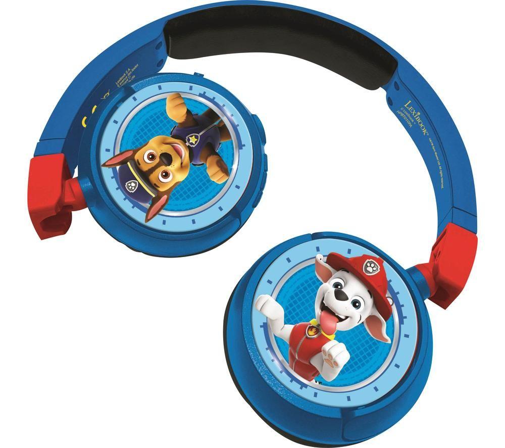 LEXIBOOK HPBT010PA Wireless Bluetooth Kids Headphones - Paw Patrol image number 5 of 7