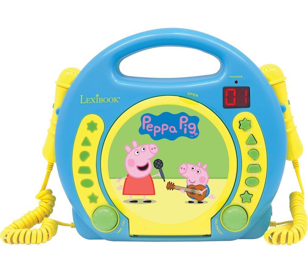LEXIBOOK Peppa Pig CD Player with Microphones review
