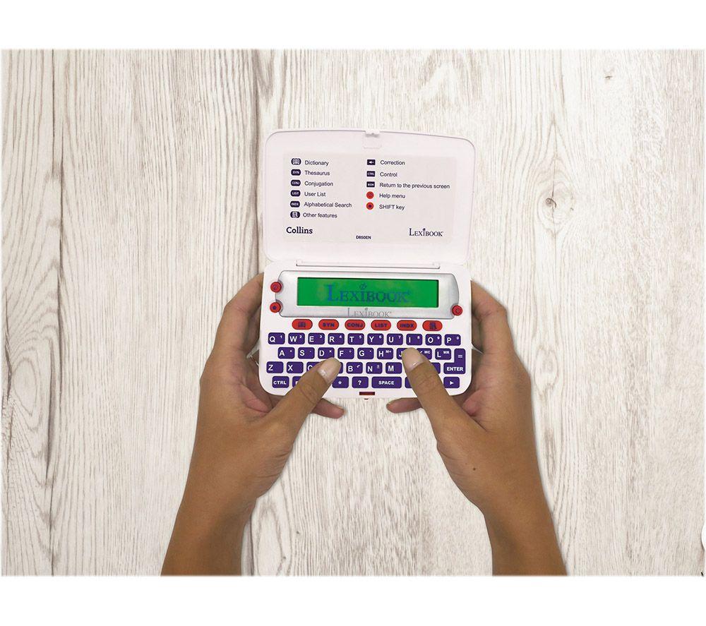 LEXIBOOK D850EN Collins English Electronic Dictionary and Thesaurus image number 2 of 3