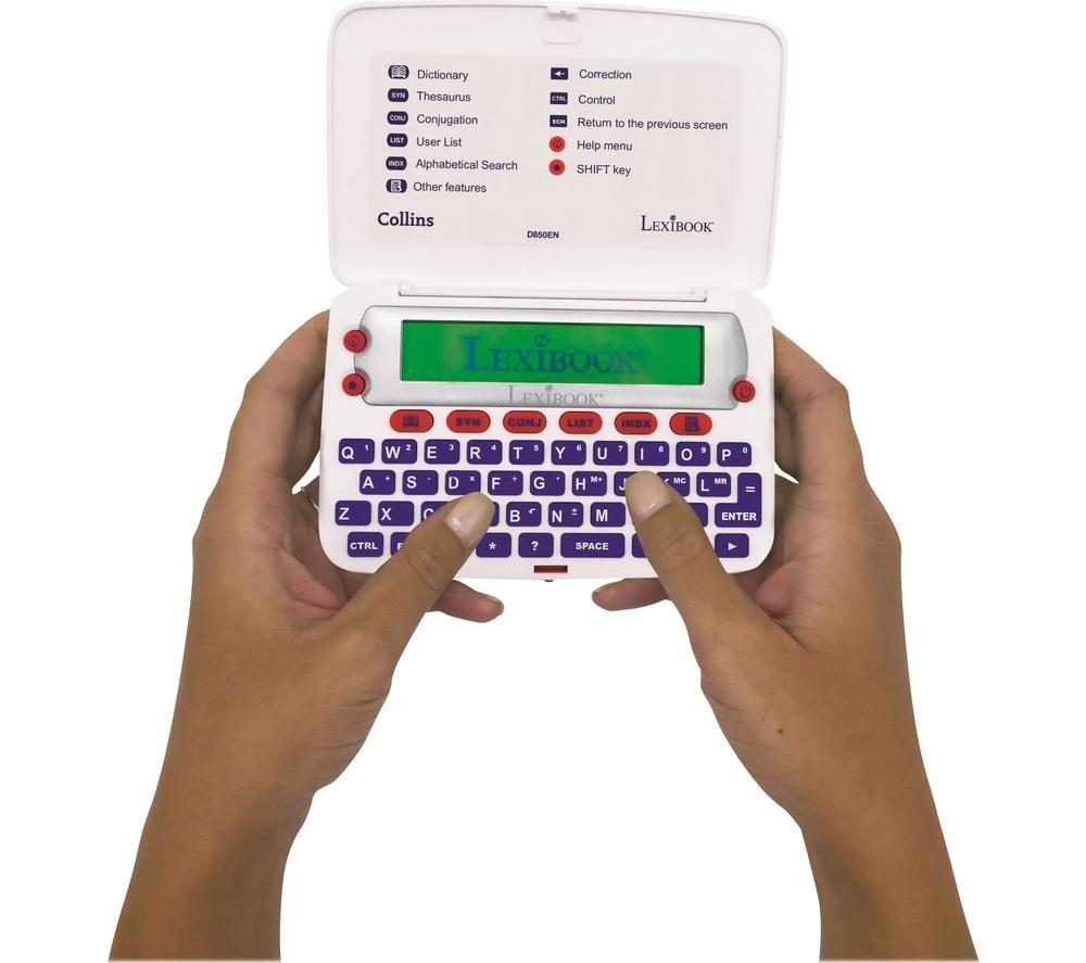 LEXIBOOK D850EN Collins English Electronic Dictionary and Thesaurus image number 3 of 3