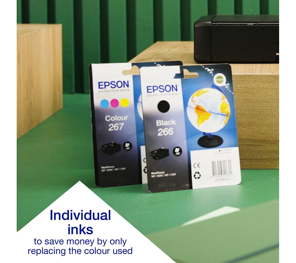 EPSON WorkForce WF-110W Wireless Inkjet Printer image number 7 of 7