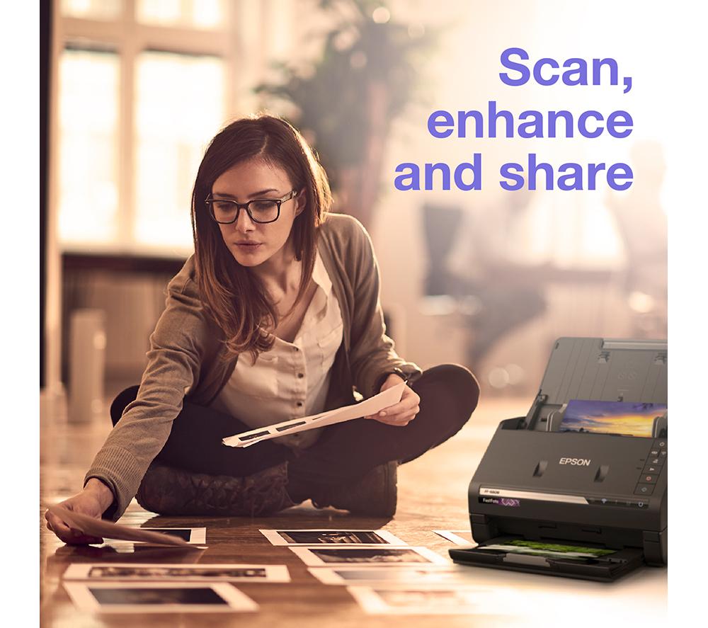 EPSON FastFoto FF-680W Photo Scanner image number 6 of 7