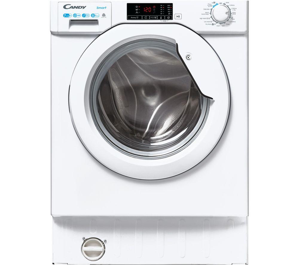CANDY CBD 475D2E/1 Integrated 7 kg Washer Dryer - White
