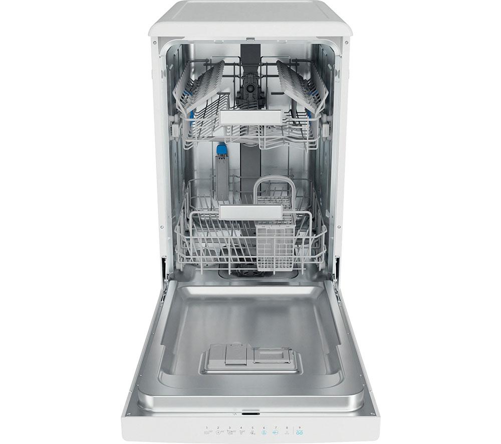 INDESIT DSFO 3T224 Z UK N Slimline Dishwasher - White image number 6 of 17
