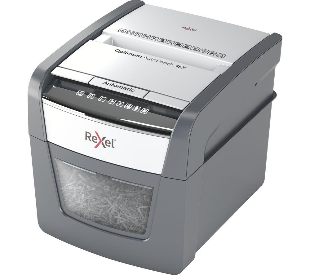 REXEL Optimum 45X Cross Cut Paper Shredder