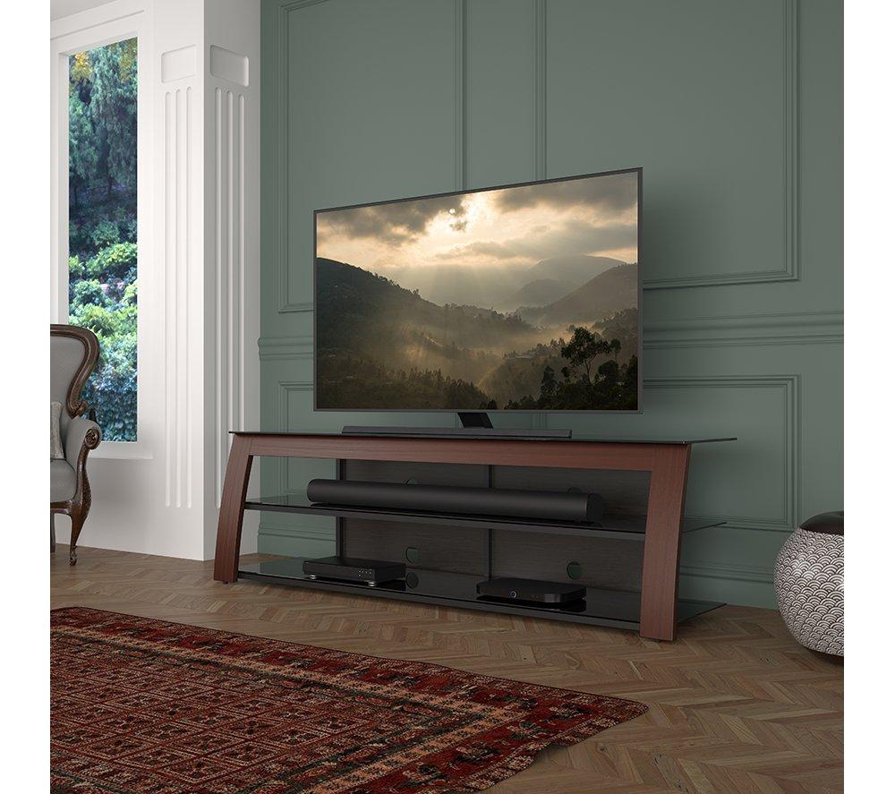 AVF Kivu 1800 mm TV Stand for up to 90" TVs - Walnut image number 4 of 7