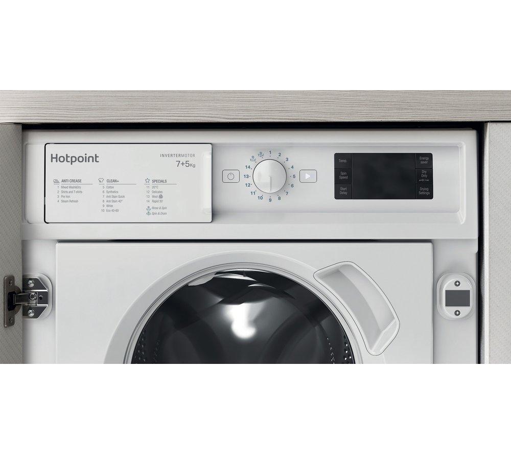HOTPOINT BI WDHG 75148 UK N Integrated 7 kg Washer Dryer image number 6 of 17