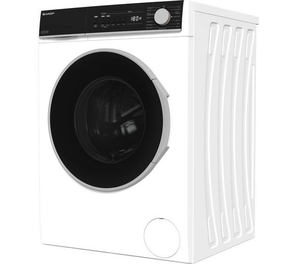 SHARP ES-NFB914AWC-EN 9 kg 1400 Spin Washing Machine - White image number 9