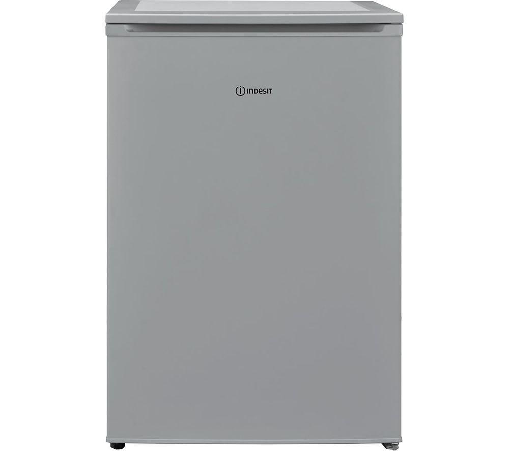 INDESIT I55VM 1110 S UK 1 Undercounter Fridge - Silver, Silver/Grey