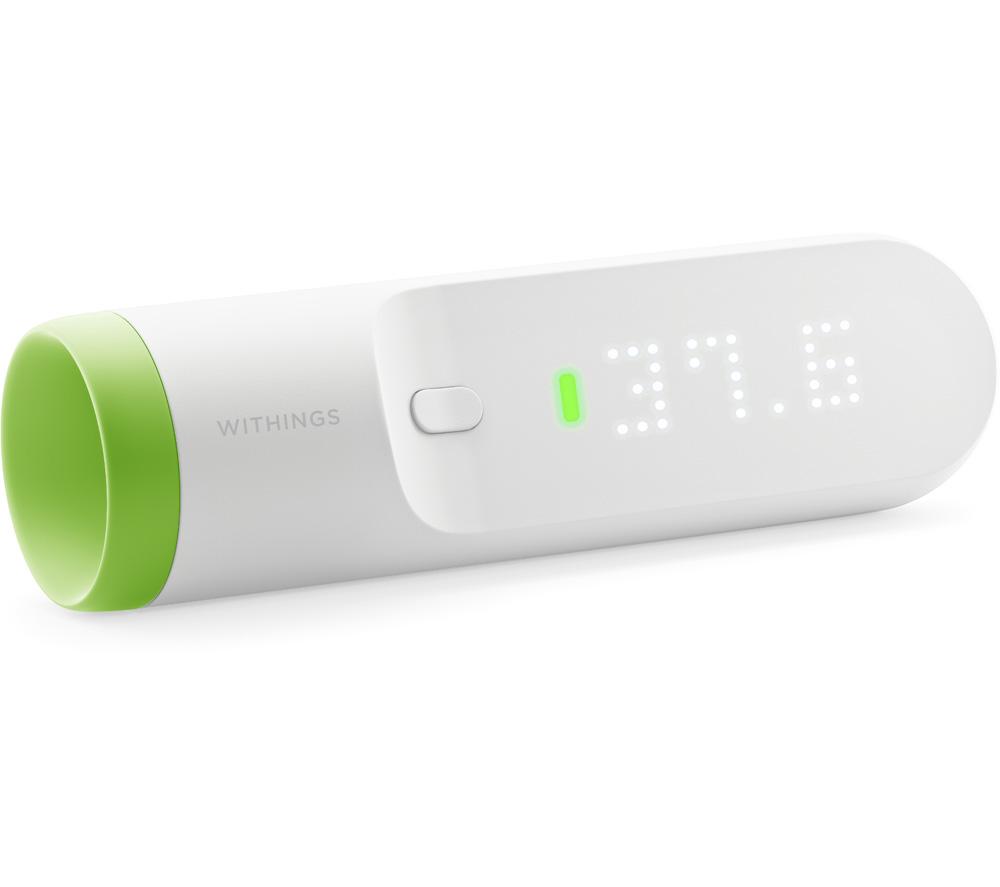 WITHINGS Thermo SCT01 Smart Infrared Temporal Thermometer GreenWhite