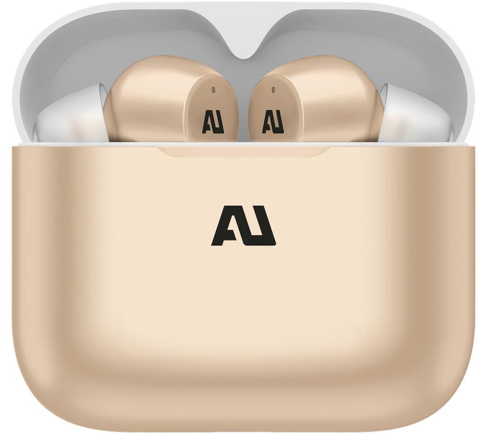 AUSOUNDS AU-Stream Wireless Bluetooth Earphones - Gold, Gold