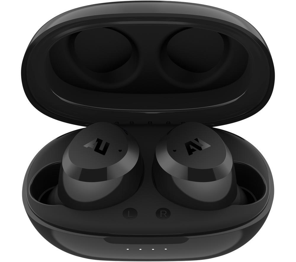 Image of AUSOUNDS AU-Stream Hybrid Wireless Bluetooth Noise-Cancelling Earphones - Black, Black