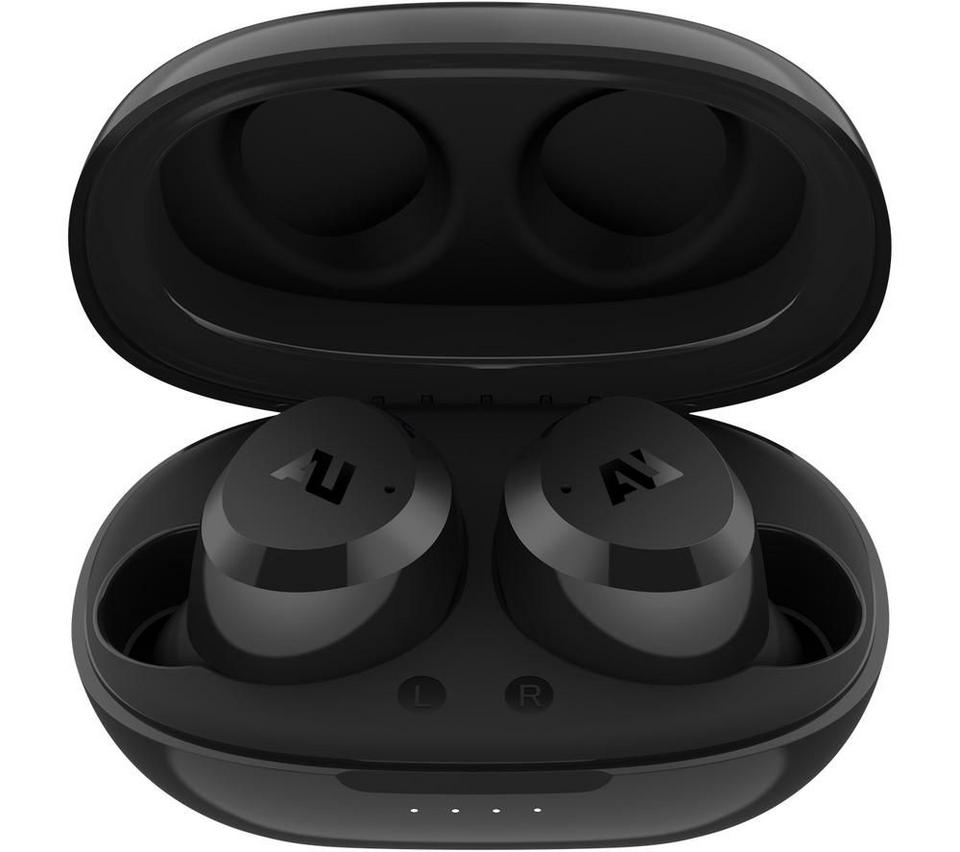 AUSOUNDS AU-Stream Hybrid Wireless Bluetooth Noise-Cancelling Earphones - Black