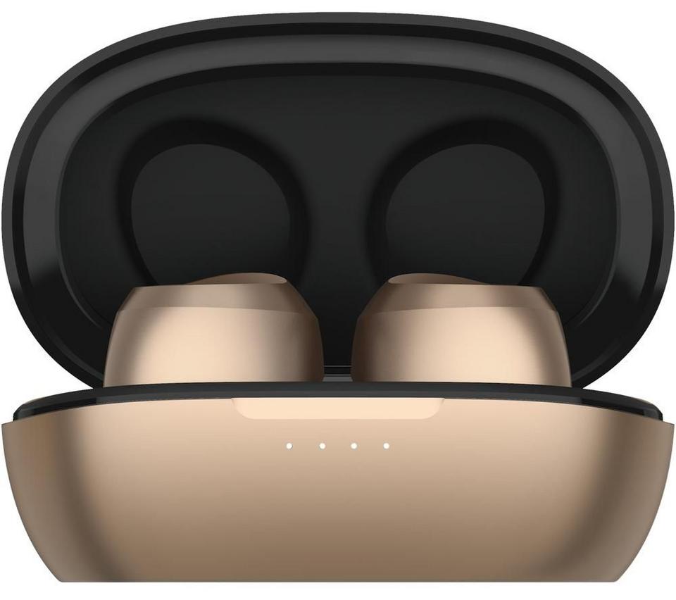 AUSOUNDS AU-Stream Hybrid Wireless Bluetooth Noise-Cancelling Earphones - Gold