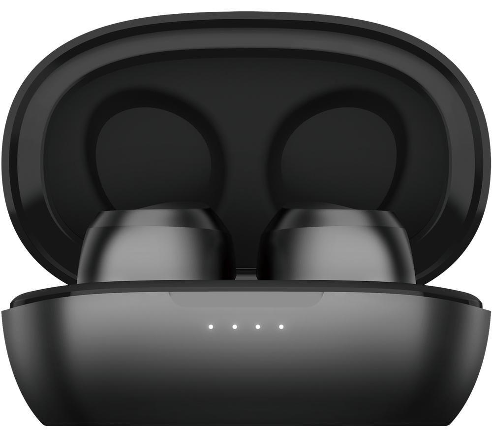 Image of AUSOUNDS AU-Stream Hybrid Wireless Bluetooth Noise-Cancelling Earphones - Grey, Silver/Grey