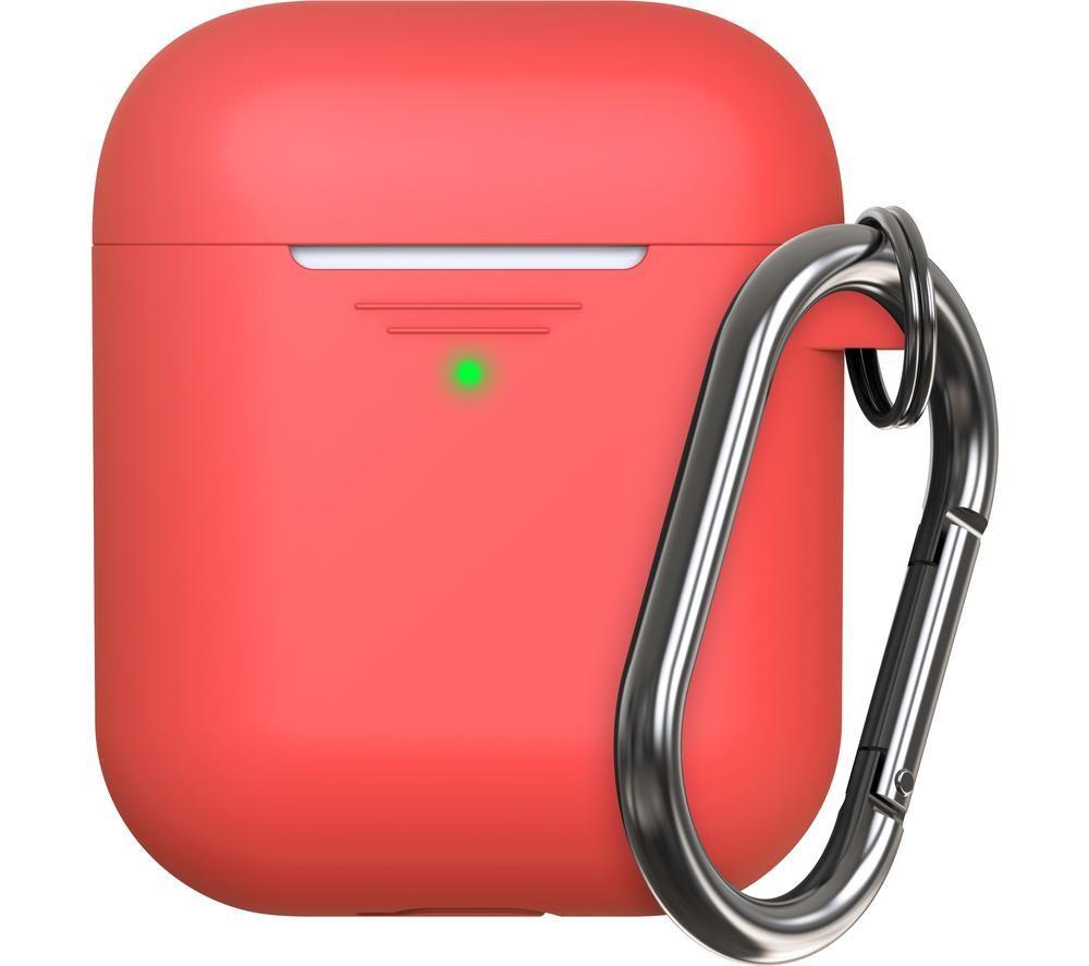 KEYBUDZ Elevate AirPods Protective Keychain Case - Red, Red