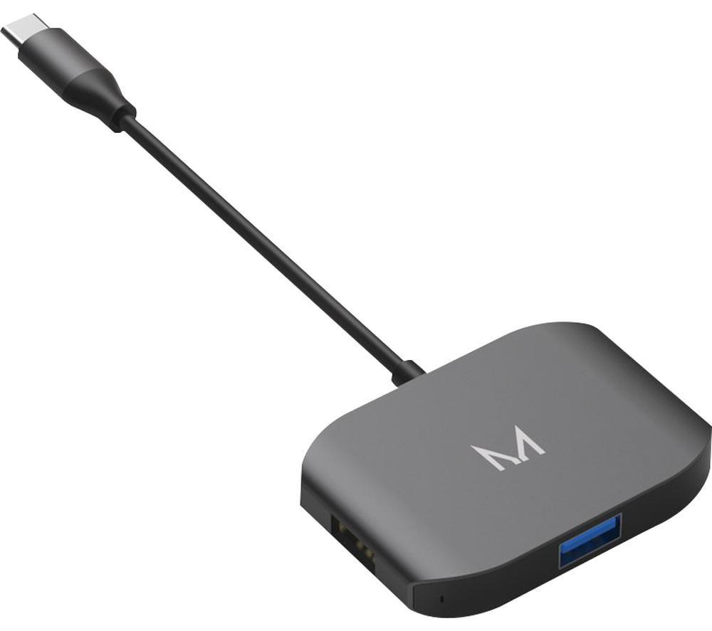 MOYORK MOYO-LY-3ASG 3-port USB Type-C Hub image number 3 of 4