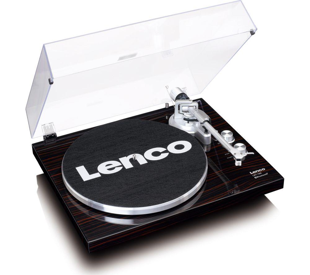 LENCO LBT-188 Belt Drive Bluetooth Turntable - Walnut image number 3 of 5