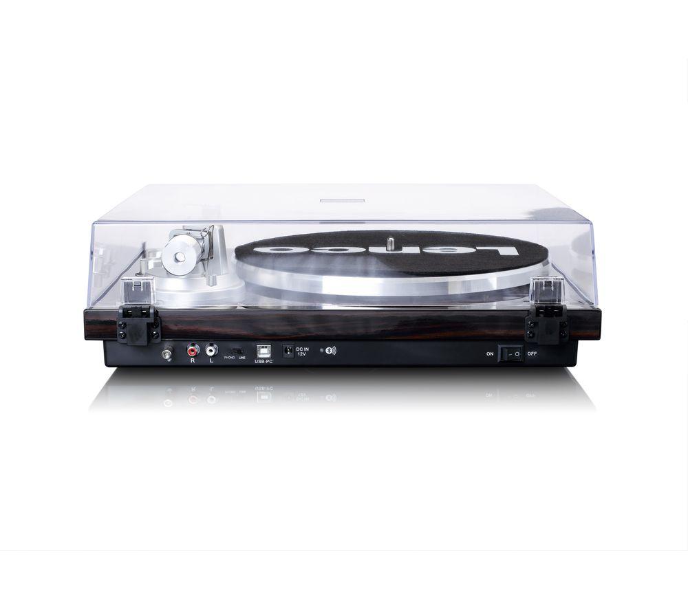 LENCO LBT-188 Belt Drive Bluetooth Turntable - Walnut image number 5 of 5