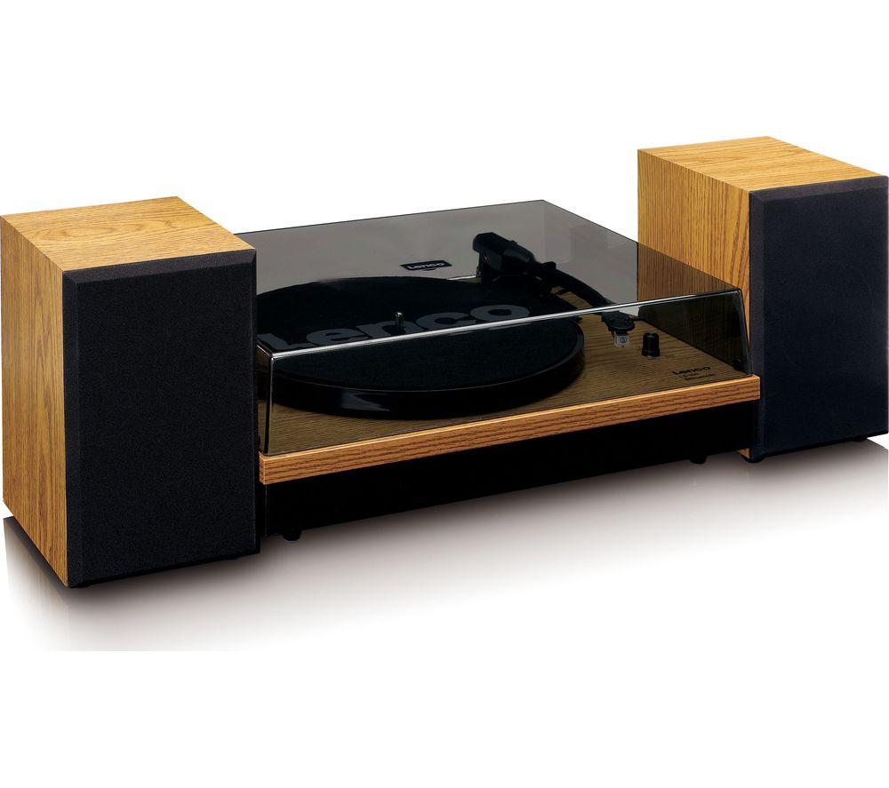 LENCO LS-300 Belt Drive Bluetooth Turntable - Wood image number 3 of 5