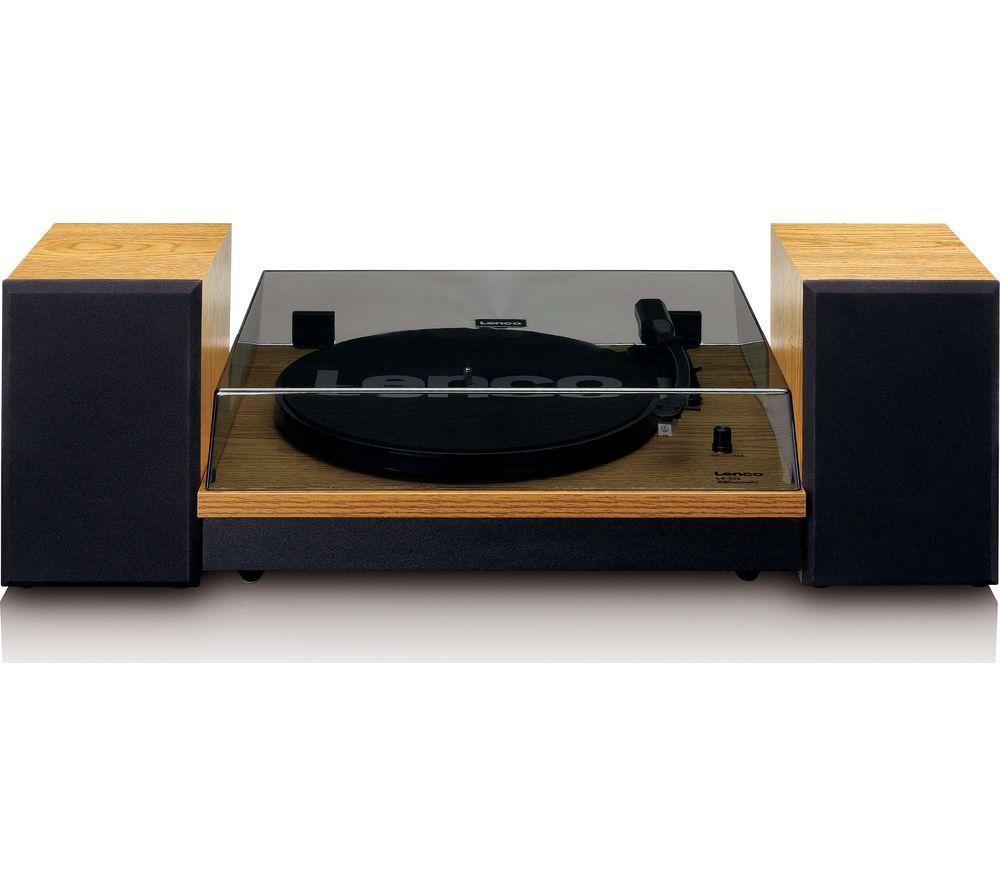 LENCO LS-300 Belt Drive Bluetooth Turntable - Wood image number 4 of 5