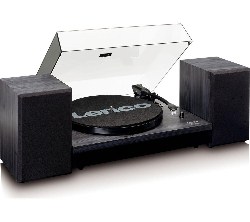 LENCO LS-300 Belt Drive Bluetooth Turntable - Black image number 2 of 5