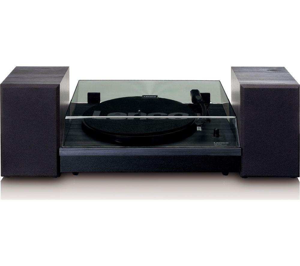 LENCO LS-300 Belt Drive Bluetooth Turntable - Black image number 4 of 5