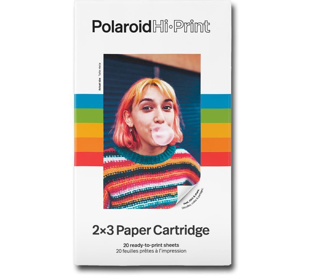Image of POLAROID Hi-Print 2x3 Photo Paper - 20 Sheets