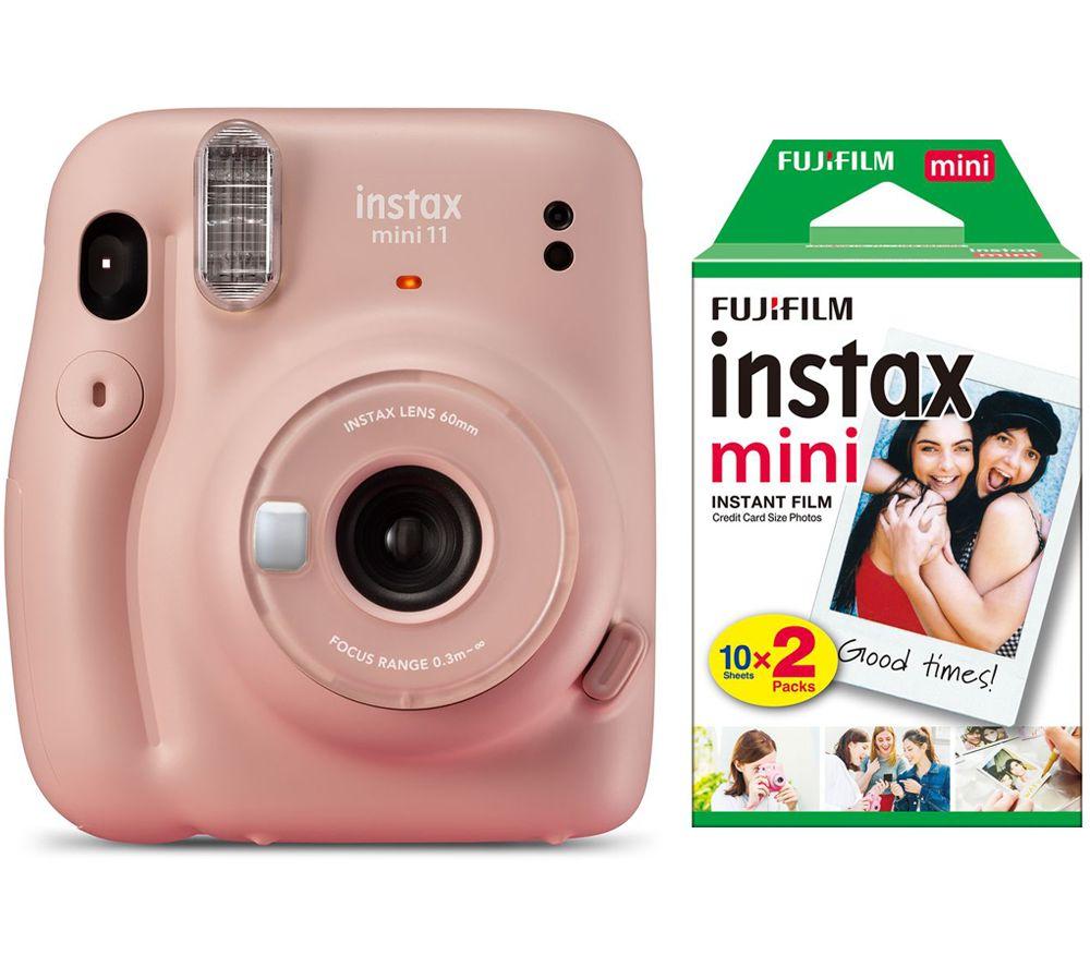 Click to view product details and reviews for Instax Mini 11 Instant Camera 20 Shot Instax Mini Film Pack Bundle Blush Pink Pink.