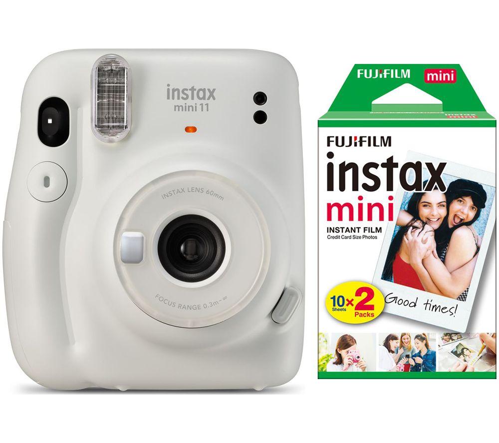 Click to view product details and reviews for Instax Mini 11 Instant Camera 20 Shot Instax Mini Film Pack Bundle Ice White White.