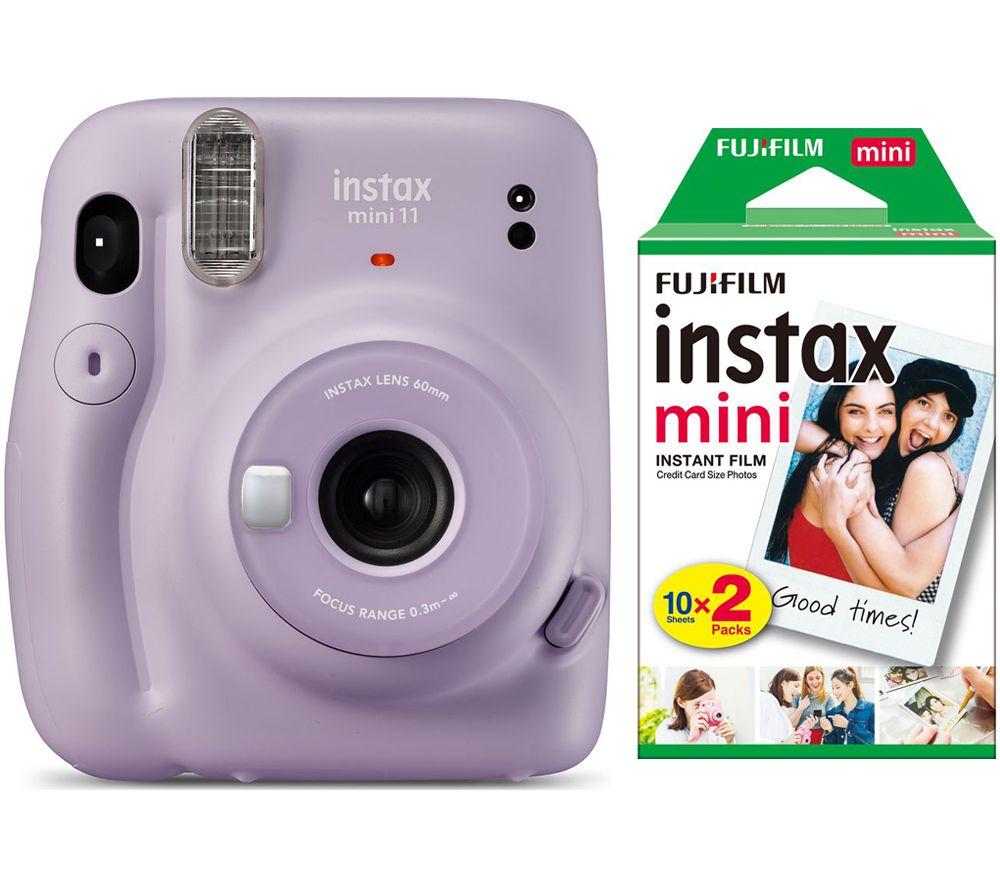 Click to view product details and reviews for Instax Mini 11 Instant Camera 20 Shot Instax Mini Film Pack Bundle Lilac Purple Purple.