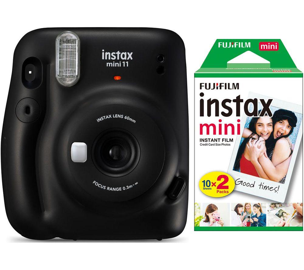 Click to view product details and reviews for Instax Mini 11 Instant Camera 20 Shot Instax Mini Film Pack Bundle Charcoal Gray Silver Grey.