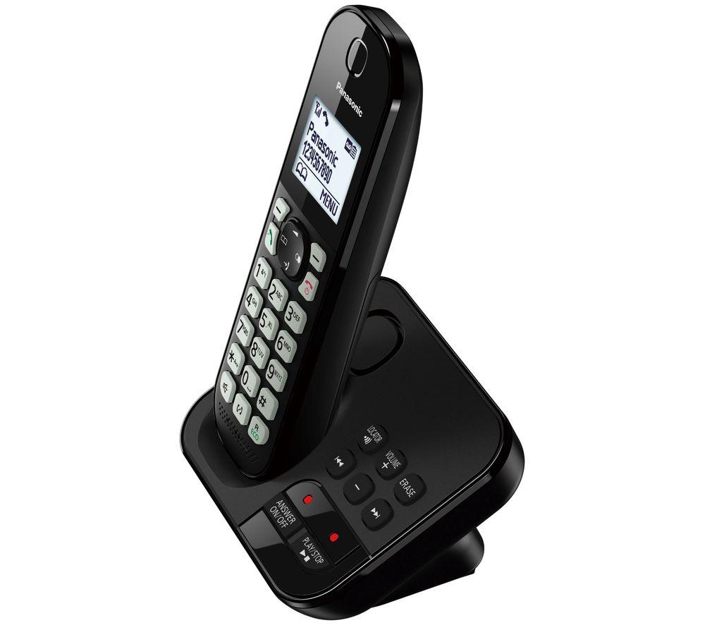 PANASONIC KX-TGC460EB Cordless Phone - Black image number 2 of 2