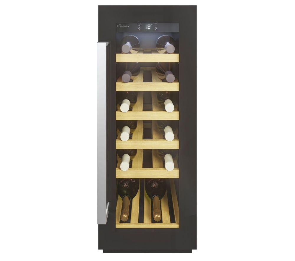 CANDY CCVB 30 UK/1 Wine Cooler - Black, Black