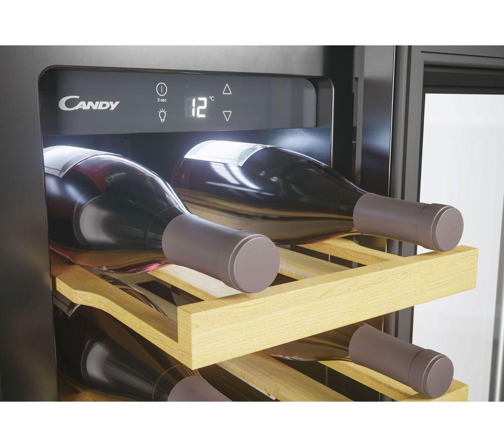 CANDY CCVB 30 UK/1 Built-in Wine Cooler - Black image number 3 of 10
