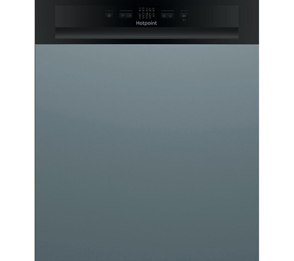 HOTPOINT HBC 2B19 UK N Full-size Semi-Integrated Dishwasher review