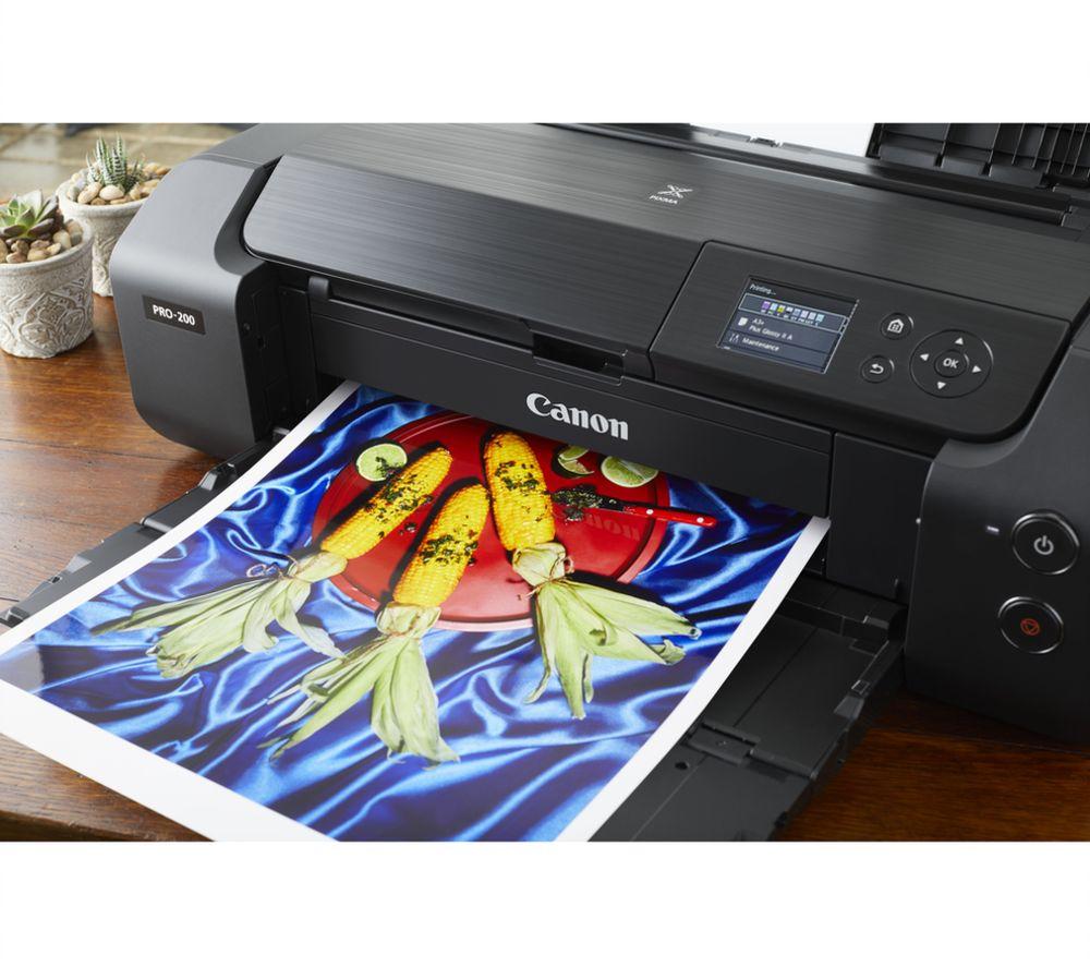 Canon Pixma Pro 200 Stampante Inkjet Wifi A3+