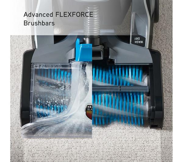 VAX Platinum SmartWash 1-1-142257 Upright Carpet Cleaner - Charcoal & Blue image number 5
