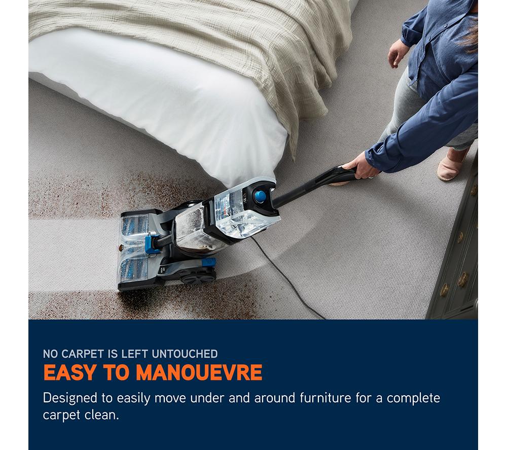 VAX Platinum SmartWash 1-1-142257 Upright Carpet Cleaner - Charcoal & Blue image number 7 of 10