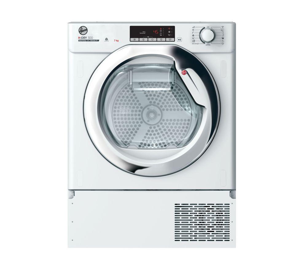 HOOVER BHTDH7A1TCE WiFi-enabled Integrated 7 kg Tumble Dryer