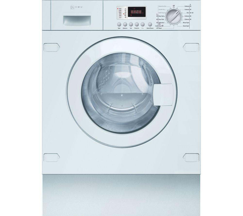 NEFF V6320X2GB Integrated Washer Dryer, White