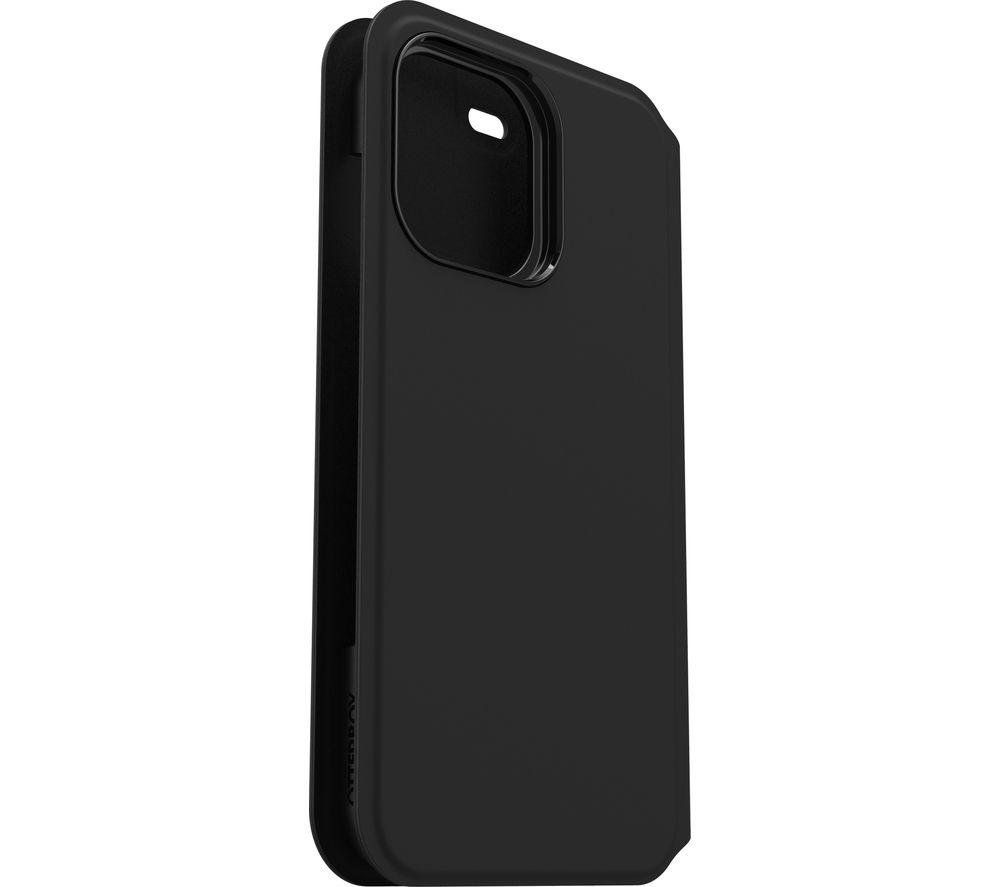 OTTERBOX Strada Series Via iPhone 12 Pro Max Case - Black, Black