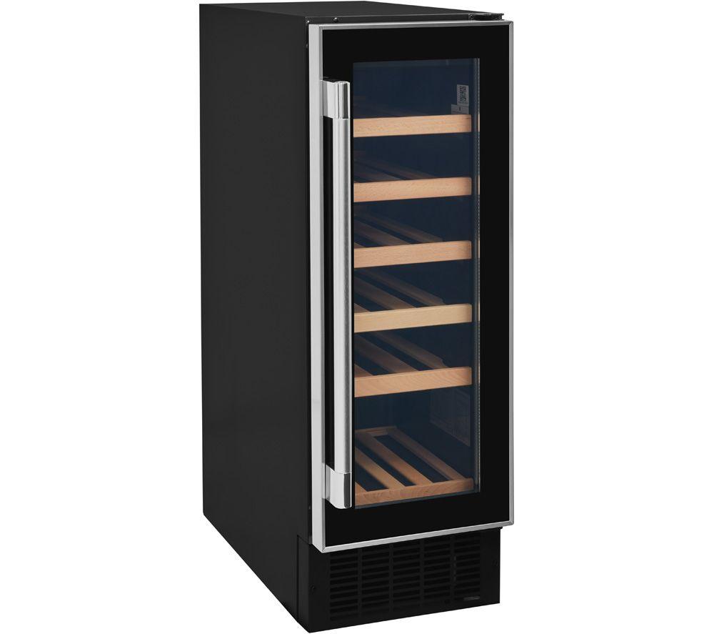 Hoover HWCB 30/1 Wine Cooler, Built-in, F, Capacity 20 bottles, Black